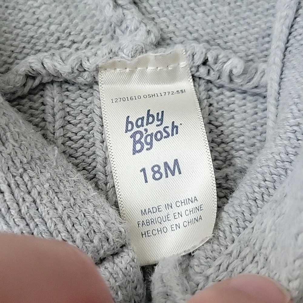 Baby B'Gosh Toddler Kid's Button Up Cardigan